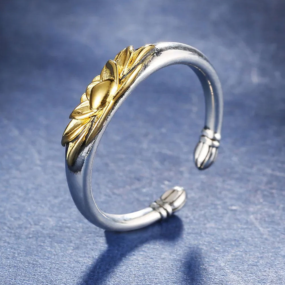 Bague Couronne de Lotus