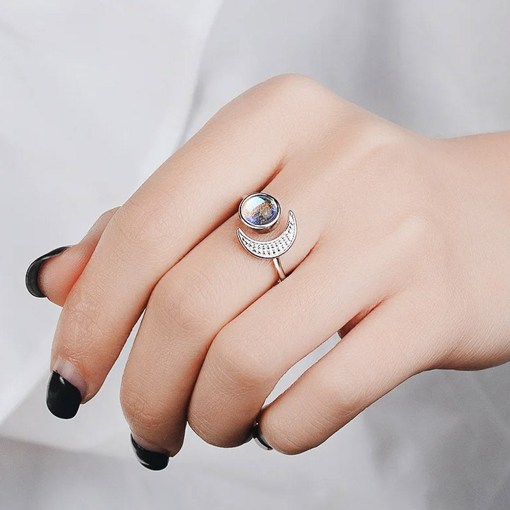 Bague Lune Paisible