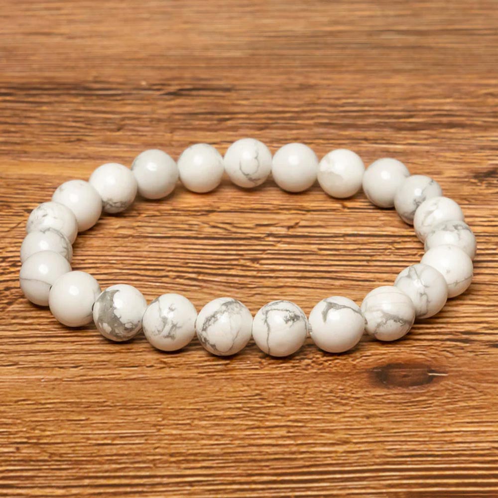 🎁 Bracelet en Howlite (GRATUIT)