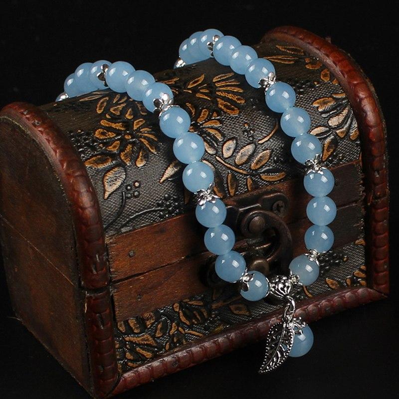 Bracelet Oeil de Tigre Bleu - Boutique Namasté