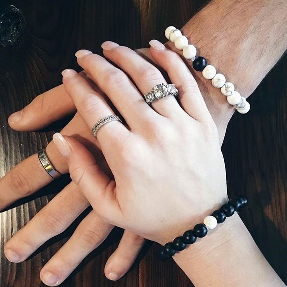 Bracelets pour Couple - En Promo Jusqu'à ce Soir ! - Boutique Namasté
